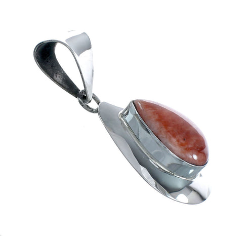Navajo Oyster Shell Tear Drop Pendant JX129884